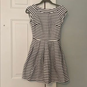 Black & White Striped Dress
